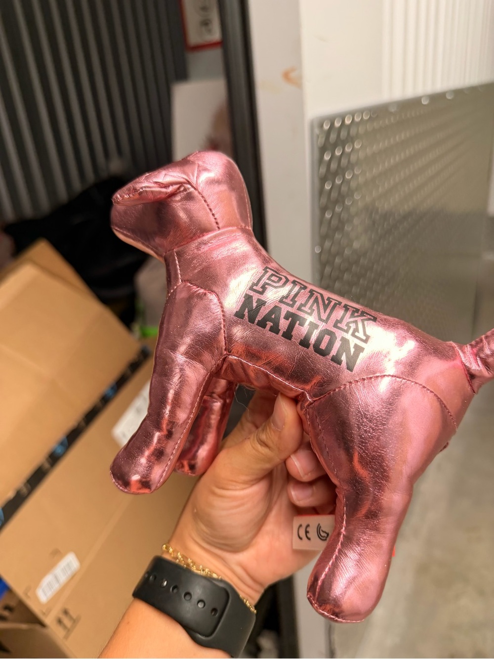 PINK Victoria's Secret Metallic Pink